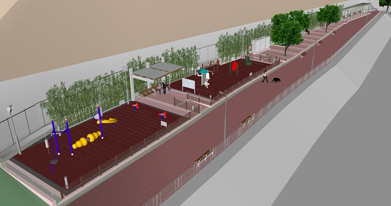 照潭径休憩处翻新改造 – 香港 • 荃湾